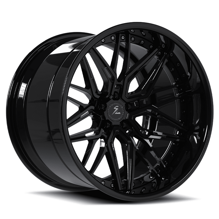 White Custom Forged Deep Dish/Concave Wheels&Rims - Splux Luxury Wheels