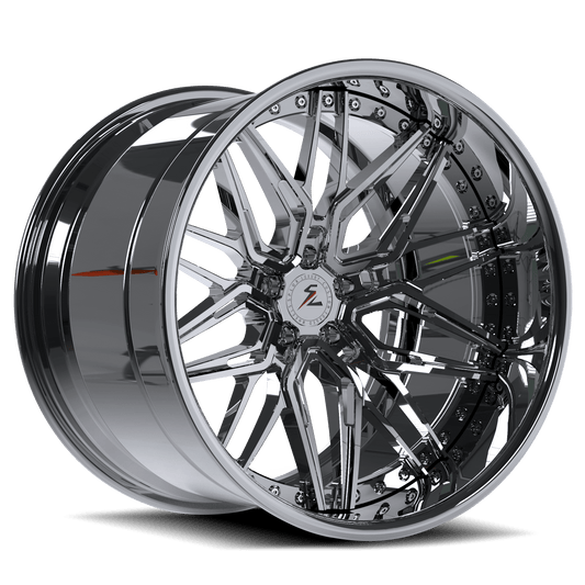 Cadillac Aftermarket Deep Dish Wheels – Super Shiny Chrome Finish for Escalade, Available in 17-26 Inches.