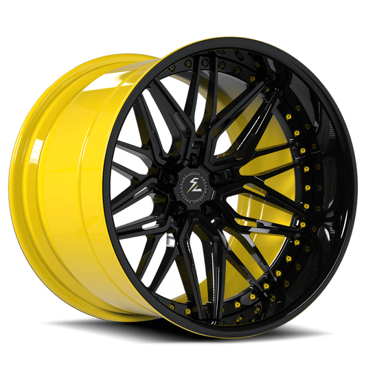 Corvette Deep Dish Rims Available in 17-26” Staggered Sizes – Compatible with OEM Tires, Lug Nuts, and Center Caps.