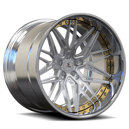 Deep Dish VW Bug Wheels – Chrome & Gold Finish. Free Shipping on Aftermarket Wheels for VW, Volvo, BMW M2, M3, M4, M5, M8.