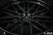Splux SD-01 custom forged 2-piece satin black Lamborghini Urus wheels with 23-inch deep dish design for luxury 2022 Urus.