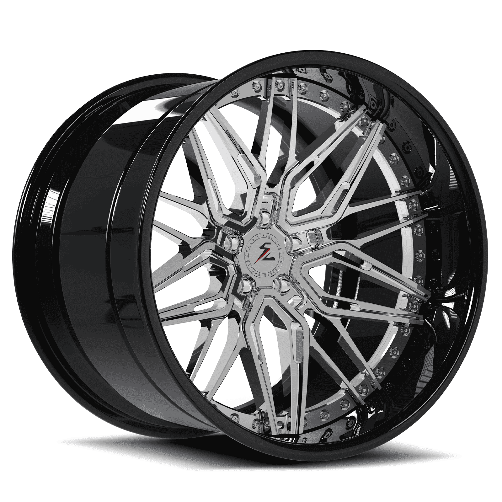 chrome rims with black insert for Lexus IS300,SC300,SC430,LS430,LS400,ES330,RX350,ES350,RX 350 with deep dish luxury rims.