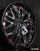 Mini Cooper wheels with chrome and black finish. Deep Dish SD-01 6061-T6 fully forged aftermarket rims in 19 inch.