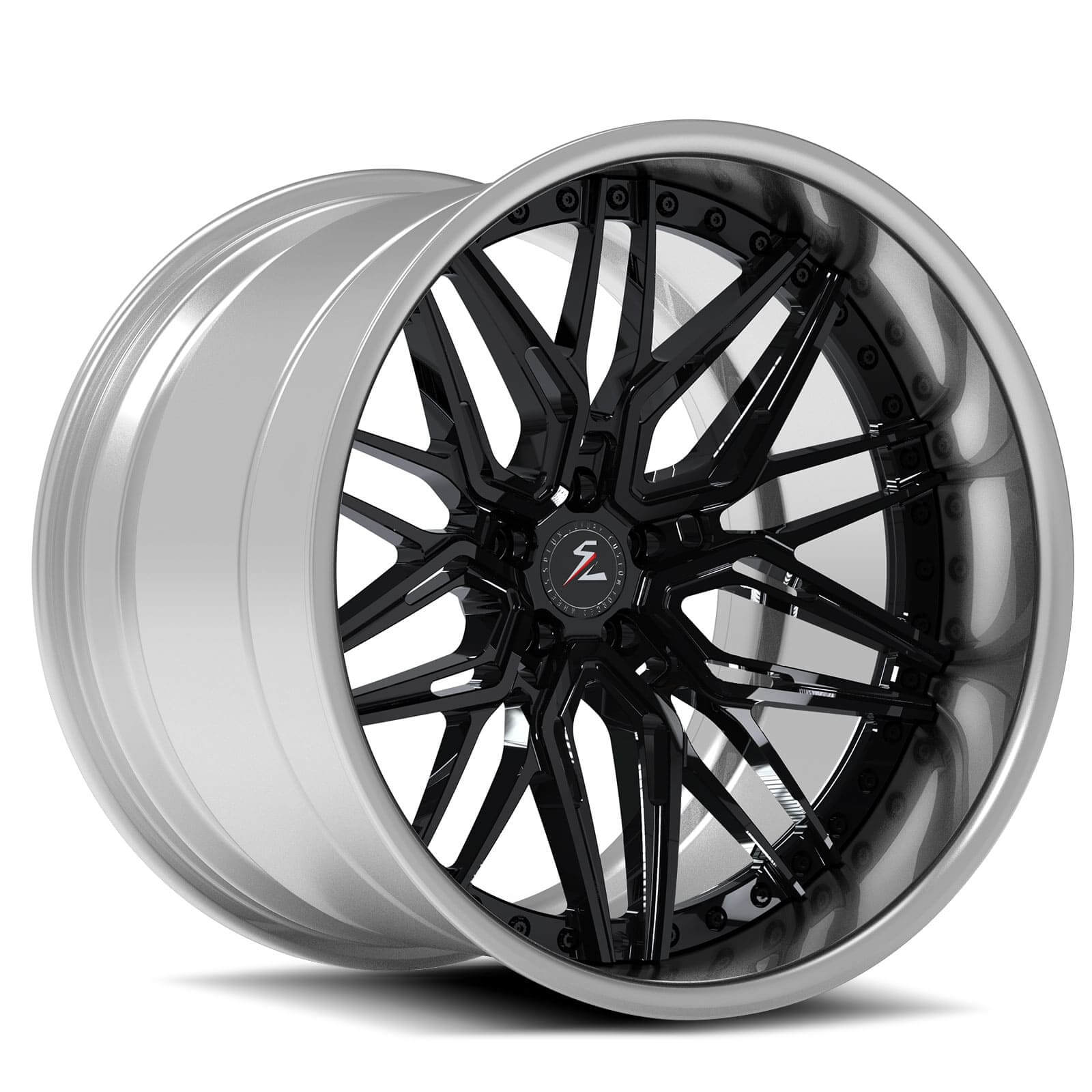 Corvette deep dish rims, fully forged custom aftermarket wheels to upgrade your C1-C8, with 20-inch deep dish rims for sale.