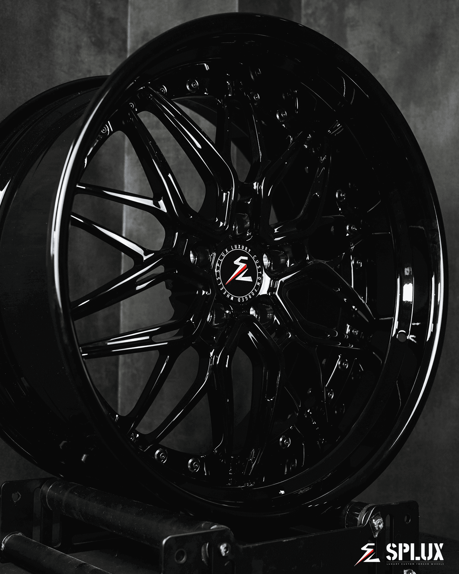 Dodge Challenger custom wheels in a 20