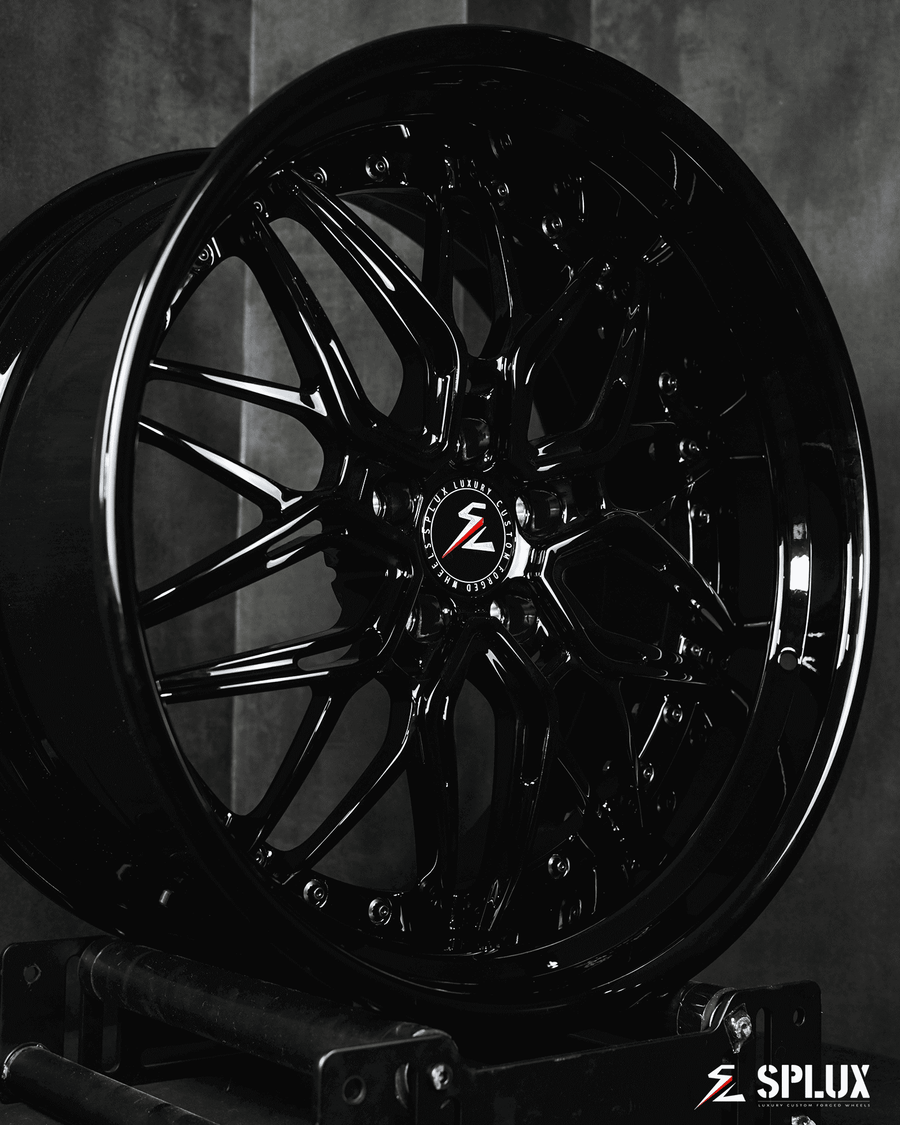 Dodge Challenger custom wheels in a 20