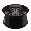 SD-01S step-lip deep dish carbon fiber black satin bronze forged wheels for Lincoln Mark VII - custom rims