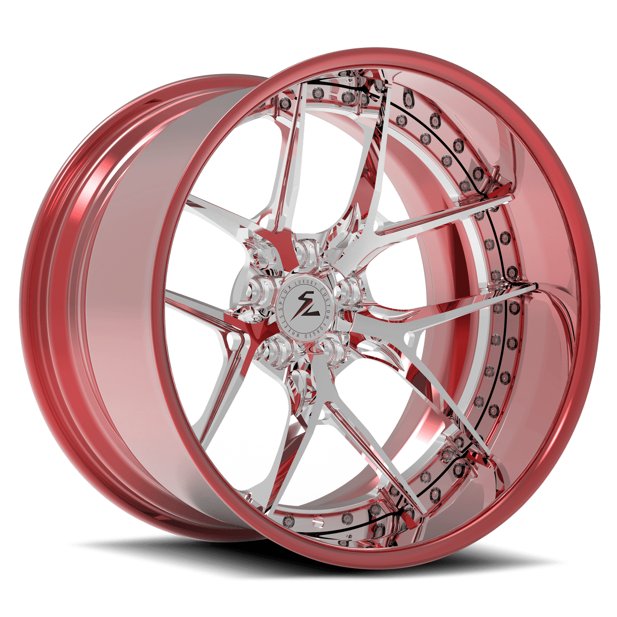 SD-02 super deep dish custom forged wheels - 2-piece luxury rims