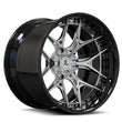 SD-02 6-Lug polish black forged wheels for 2027 Ram TRX - deep dish aftermarket rims