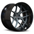 SD-02 destroyer gray black forged 2-piece wheels for Nissan Silvia S15 - custom aftermarket rims