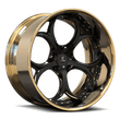 SD-03 super deep dish custom forged rims for 2022 GMC Sierra - luxury 2-piece wheels
