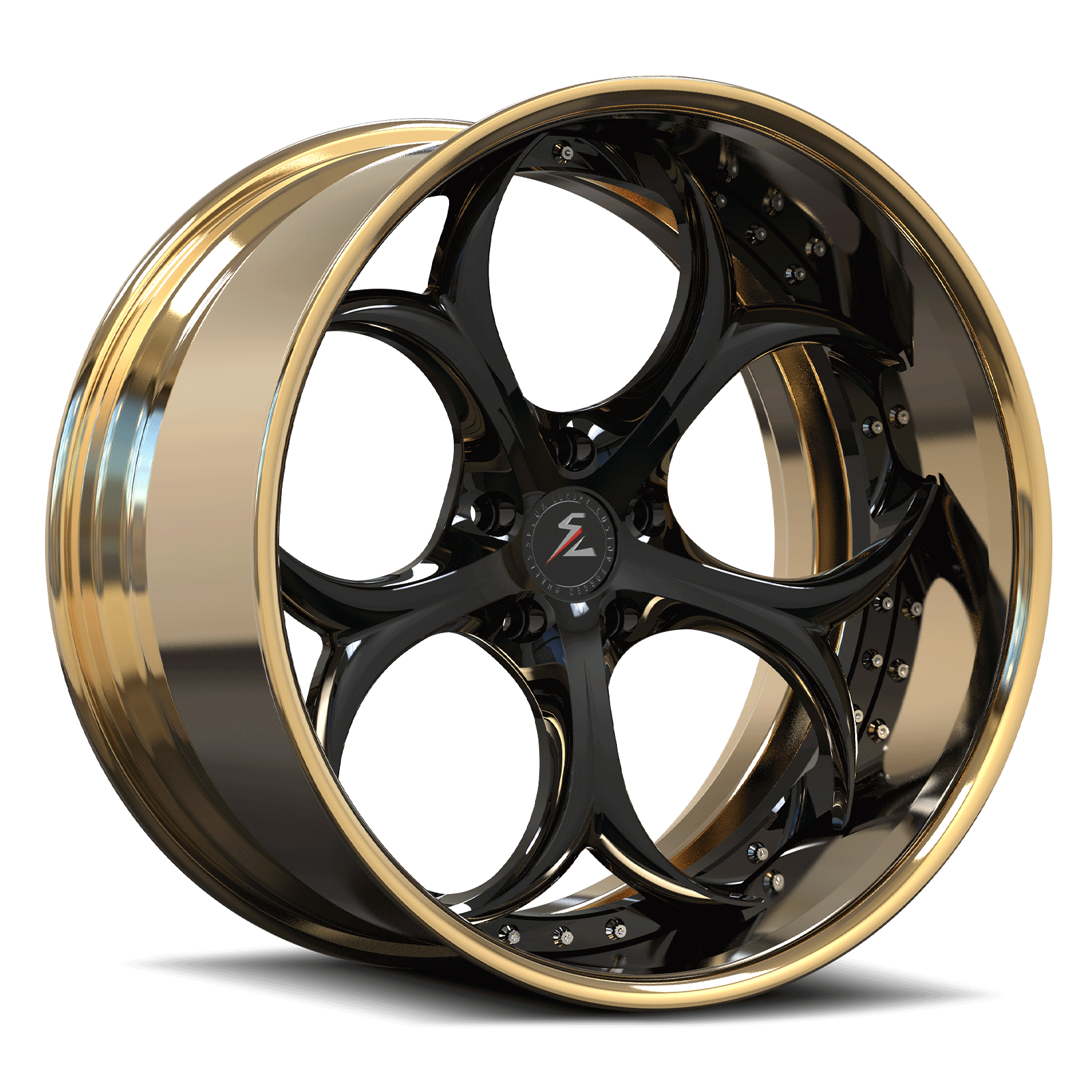 SD-03 2-piece super deep dish forged wheels for Nissan 370Z - luxury aftermarket rims