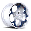 SD-03 red black red luxury forged wheels for 2022 GMC Sierra - deep dish rims