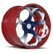 SD-03 red black red luxury forged wheels for 2017 Ford Shelby GT350 - deep dish rims