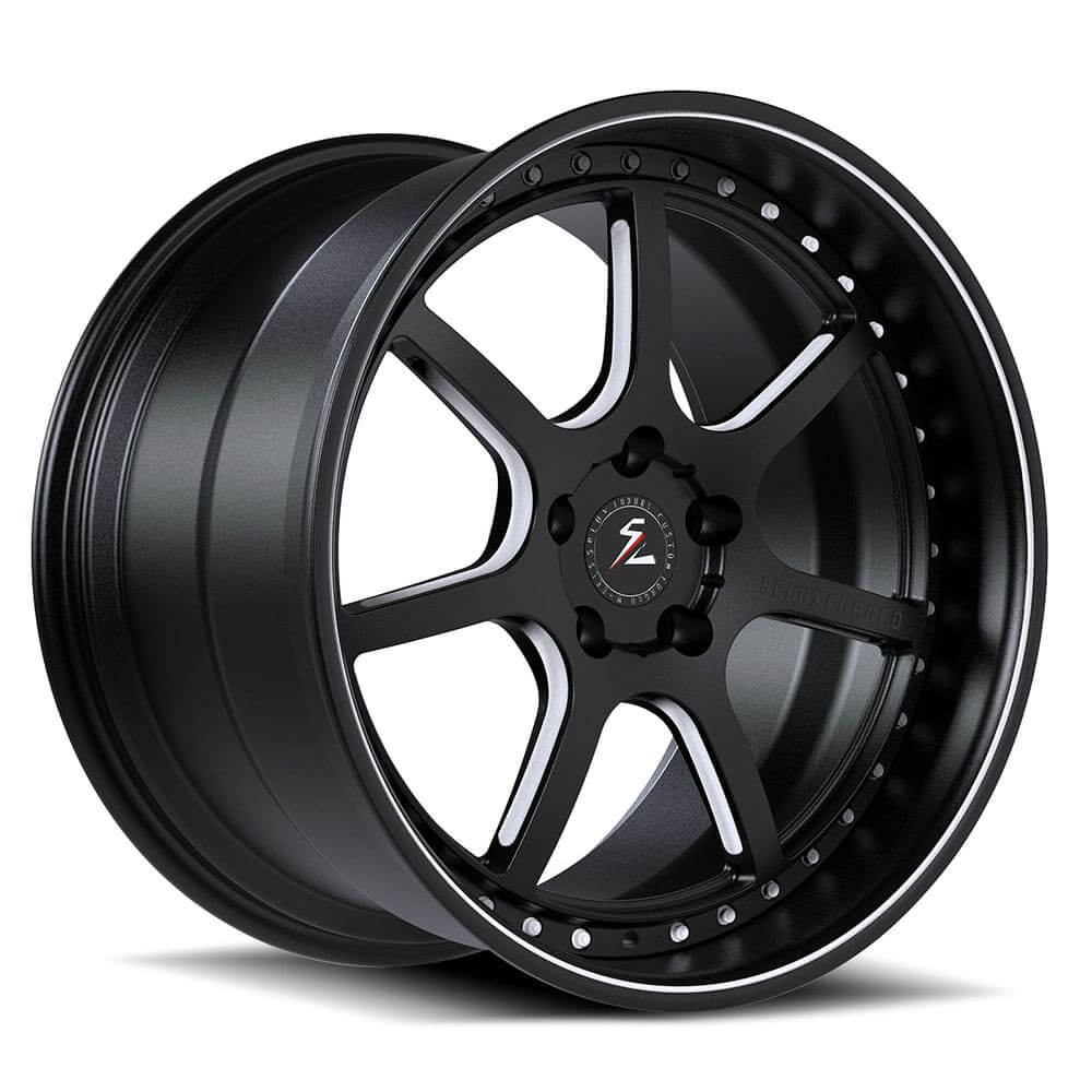 Deep dish wheel package for Dodge Challenger R/T Scat Pack. OEM size or upgraded larger sizes with lightweight forged wheels.