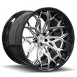22" staggered dodge hellcat srt 8 chrome challenger charger wheels rims from splux.