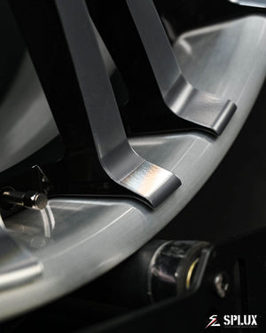 honda accord chrome rims with fully forged. chrome face and deep lip design.