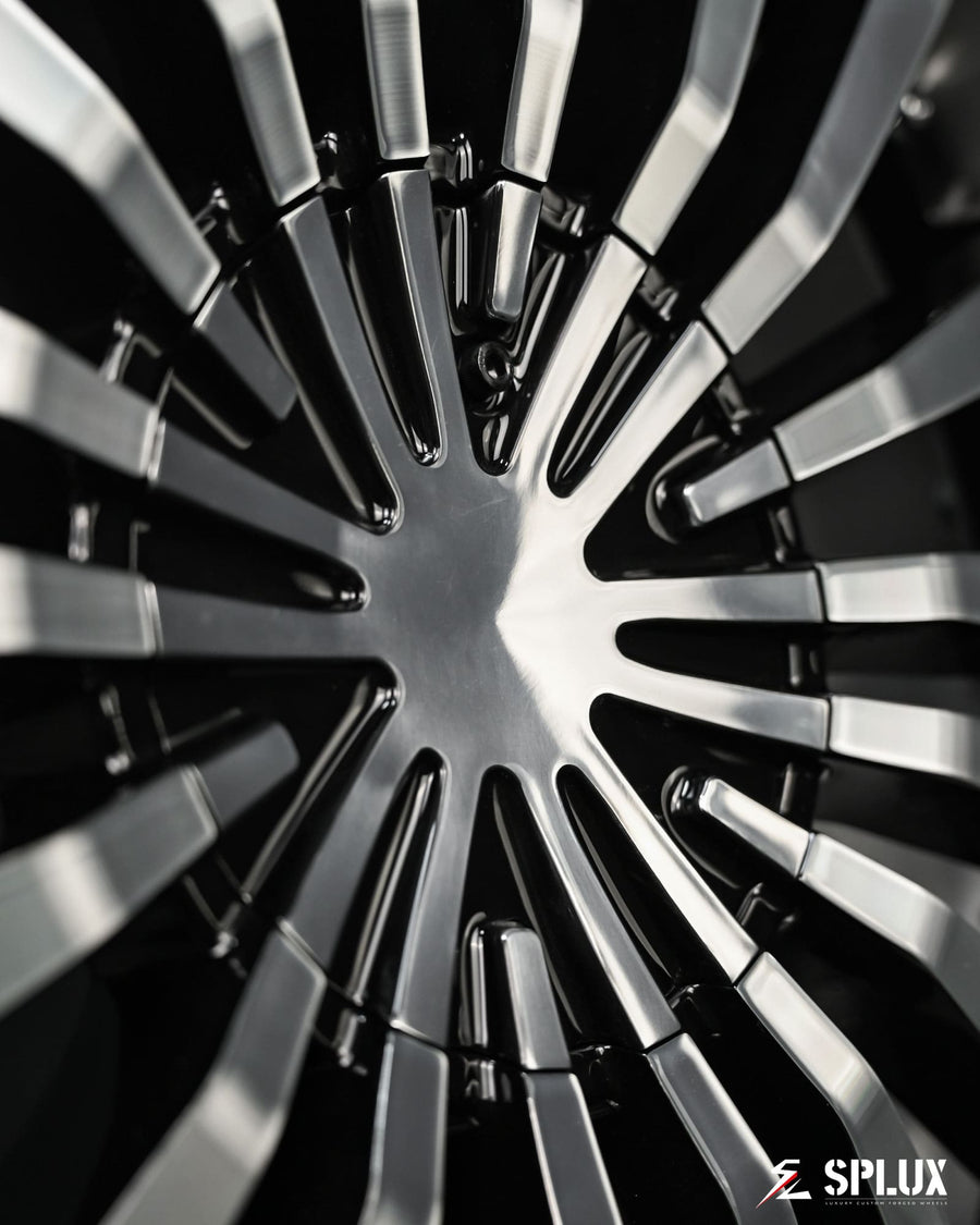 honda accord aftermarket wheels with fully forged 2-piece.