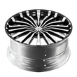 20" Honda Accord wheels with a chrome and black finish. Available in 17–26 inches and compatible with OEM lug nuts and tires