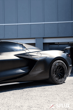 Vehicle Gallery - 2023 Corvette C8 Z06 | SD-12 Areo Ring Forged 2-Piece Series