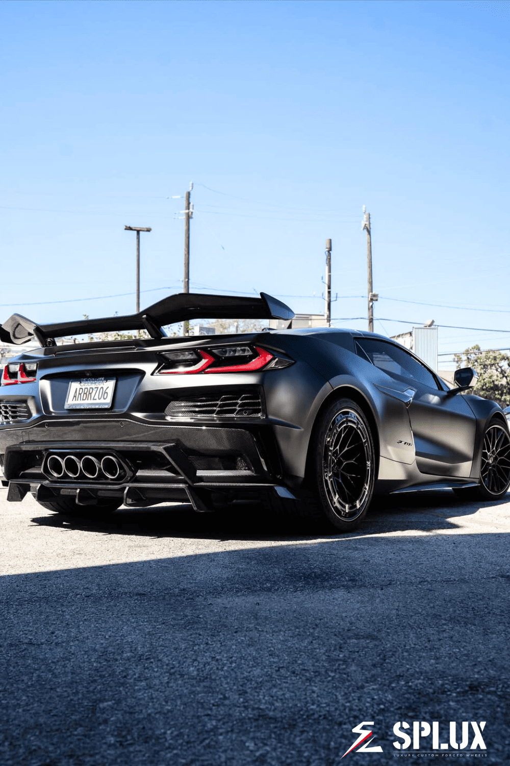 Vehicle Gallery - 2023 Corvette C8 Z06 | SD-12 Areo Ring Forged 2-Piece Series
