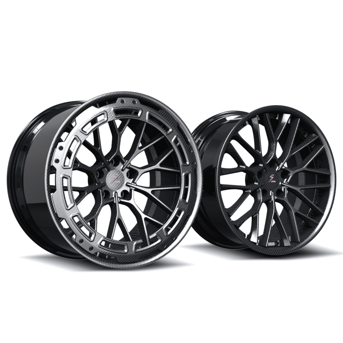 SD-12 2022-2025 Corvette C8 Z06/E-Ray Carbon Fiber 20x10 21x13