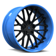 SD-12 rapid blue black forged wheels for 1984 GMC - luxury rims