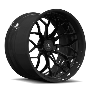 SD-14 deep dish hidden rivets forged wheels for 1991 Porsche 911 - luxury custom rims