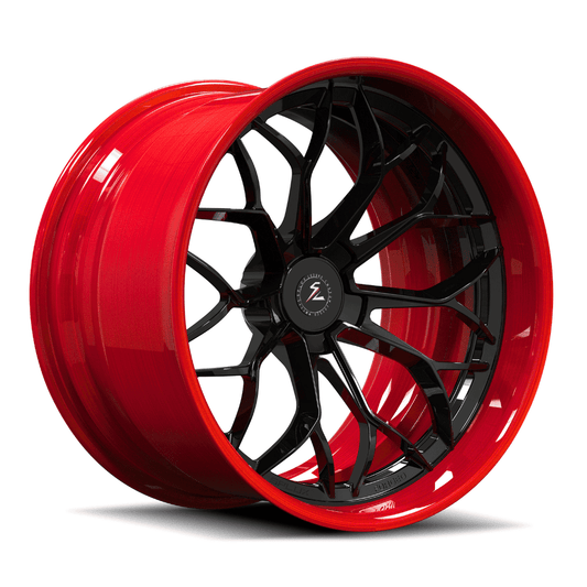 SD-14 deep dish hidden rivets forged wheels for Porsche 911 - aftermarket alloys