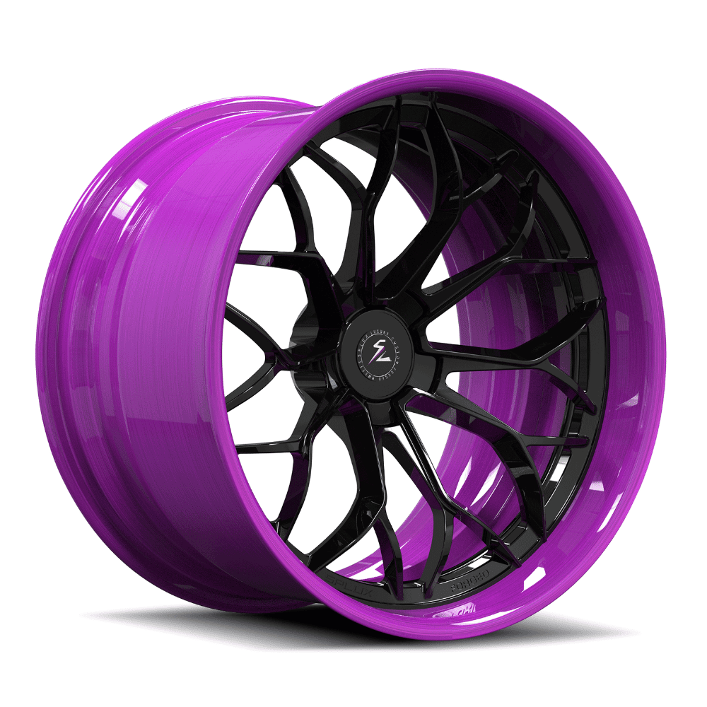 SD-14 deep dish hidden rivets forged wheels for 1991 Porsche - custom deep dish wheels
