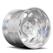 SD-18 brushed deep dish forged wheels for 1973 Super Beetle - aftermarket alloys