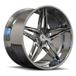 SD-24 chrome forged wheels for 1986 Chevrolet C10 - deep dish rims