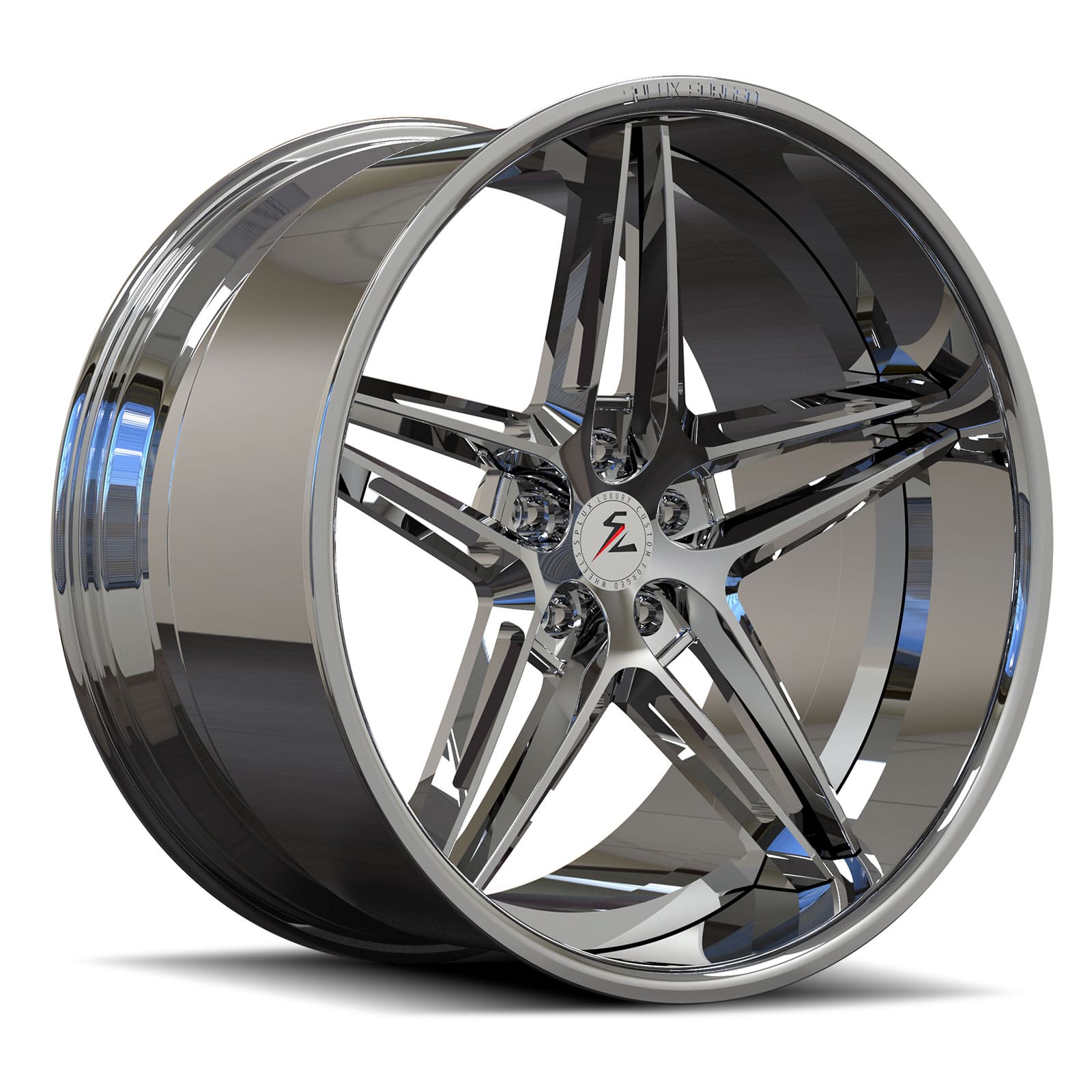SD-24 chrome forged wheels for 1986 Chevrolet C10 - deep dish rims