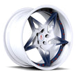 SD-25 red black limited edition forged wheels for Challenger - aftermarket rims