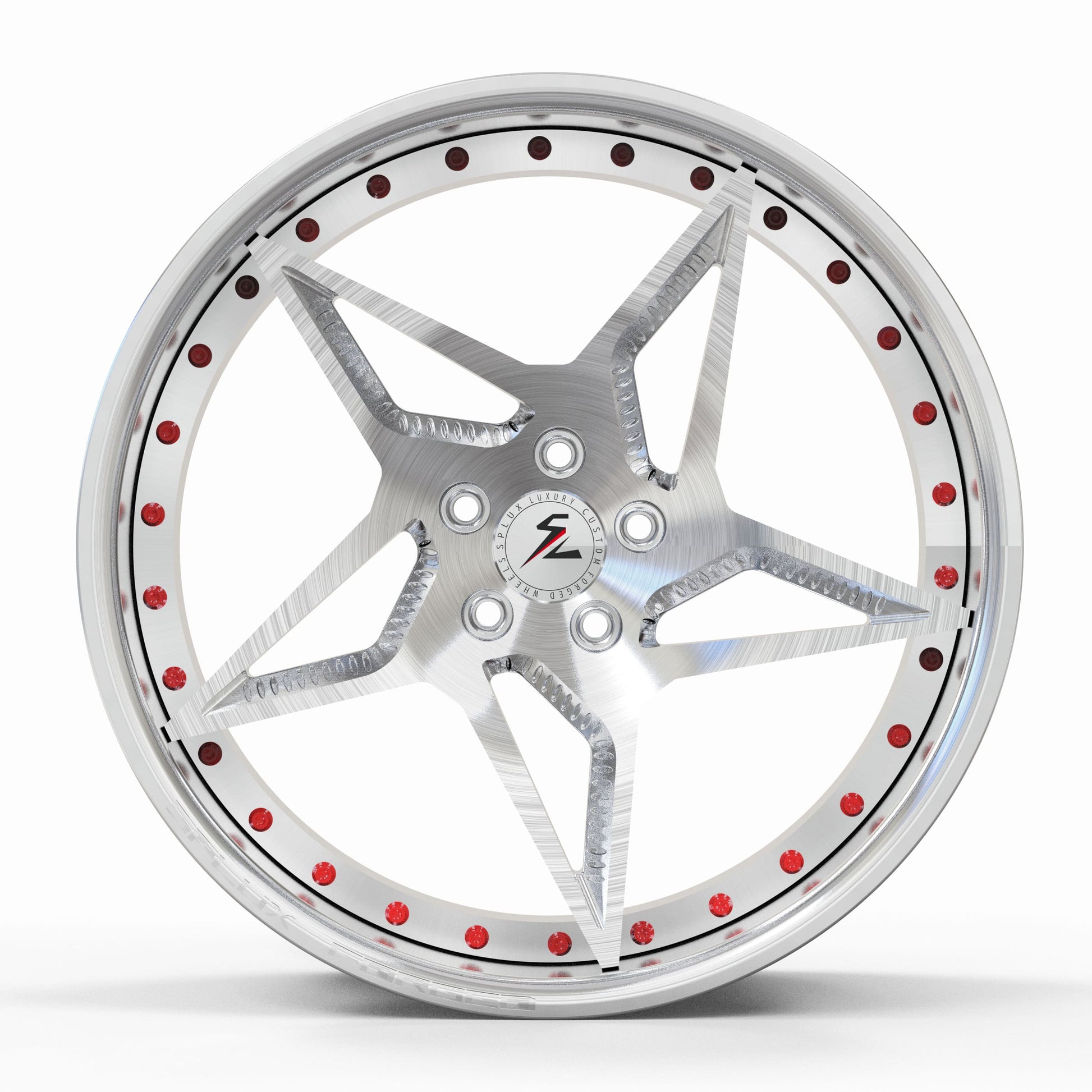 SD-25 brushed forged wheels for the Cutlass - super deep dish aftermarket rims