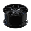SD-28 gunmetal black forged wheels for the Jimmy - deep dish aftermarket rims