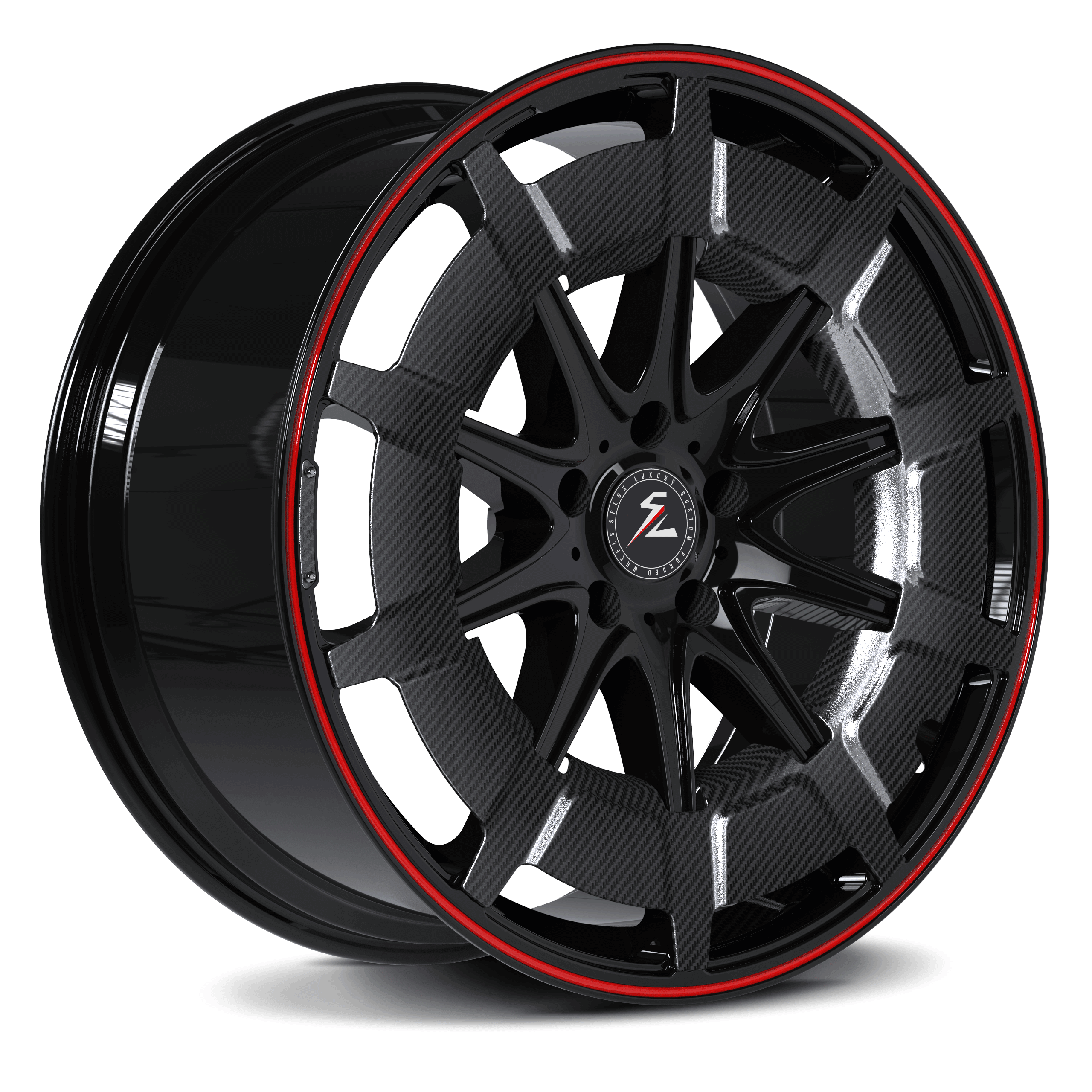 Solid Monoblock Rims SF-05 Lightweight Custom Forged Monoblock Wheels - Splux Luxury Wheels