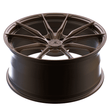Bronze custom forged monoblock 20-inch rims by Splux SF-06 for Tesla Model S, super lightweight aftermarket wheels.