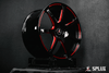 Custom forged Splux SF-07 C8 Corvette aftermarket wheels for the 2025 Stingray, featuring bold 6-spoke designs for a unique look.