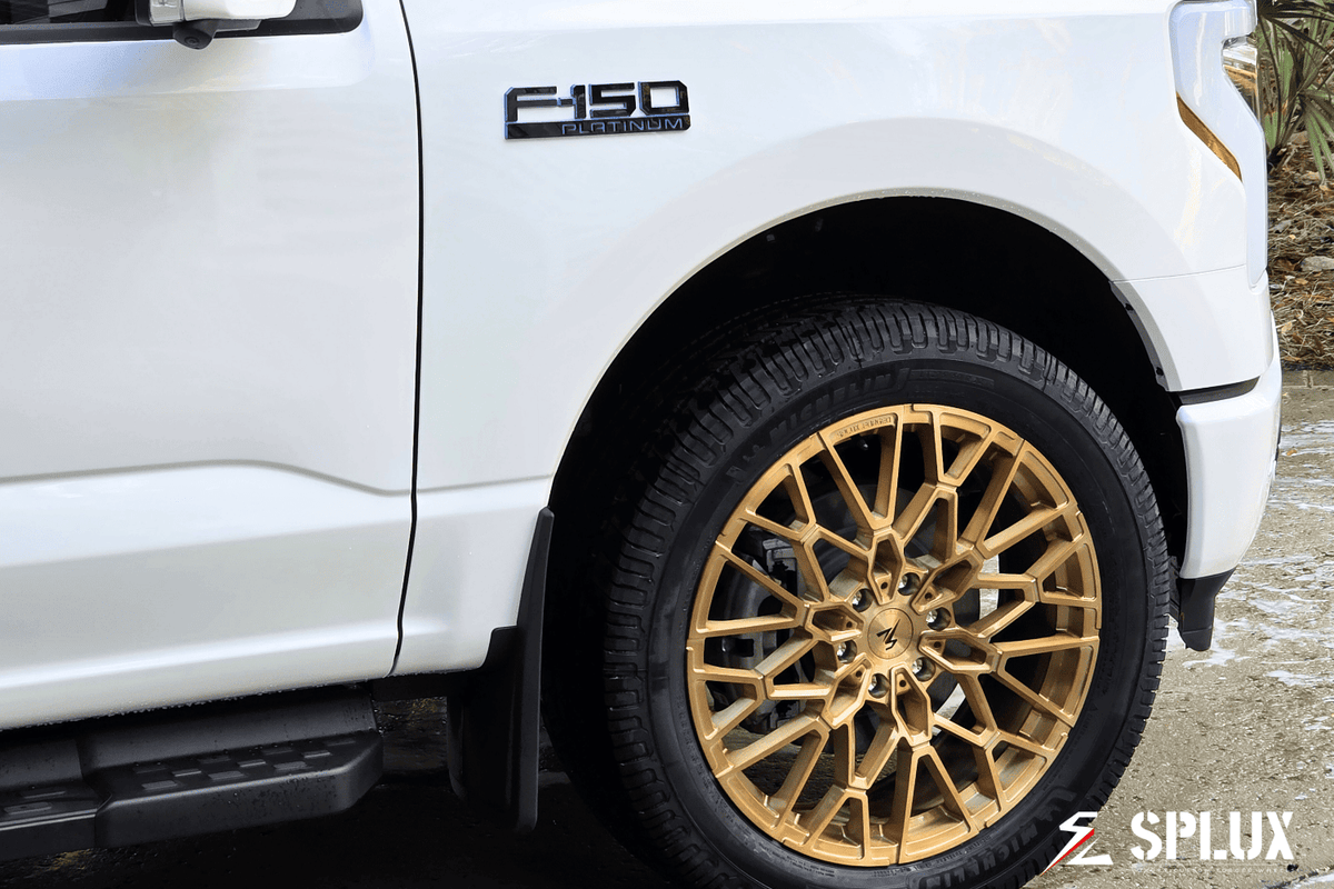 Vehicle Gallery - 2025 F150 Lightning Platinum Trim | SF-10 6-Lug Forged Monoblock Series