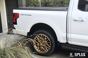Vehicle Gallery - 2025 F150 Lightning Platinum Trim | SF-10 6-Lug Forged Monoblock Series