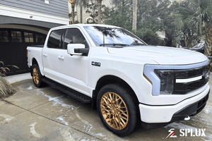 Vehicle Gallery - 2025 F150 Lightning Platinum Trim | SF-10 6-Lug Forged Monoblock Series