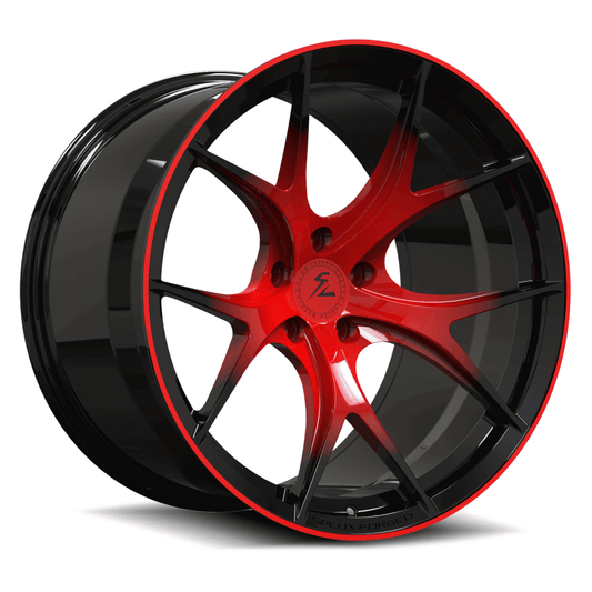 SL-01 gloss black forged wheels for Cadillac Optiq - custom lightweight alloys