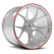 SL-01 red polished forged wheels for Oldsmobile Cutlass 442 - custom lightweight wheels