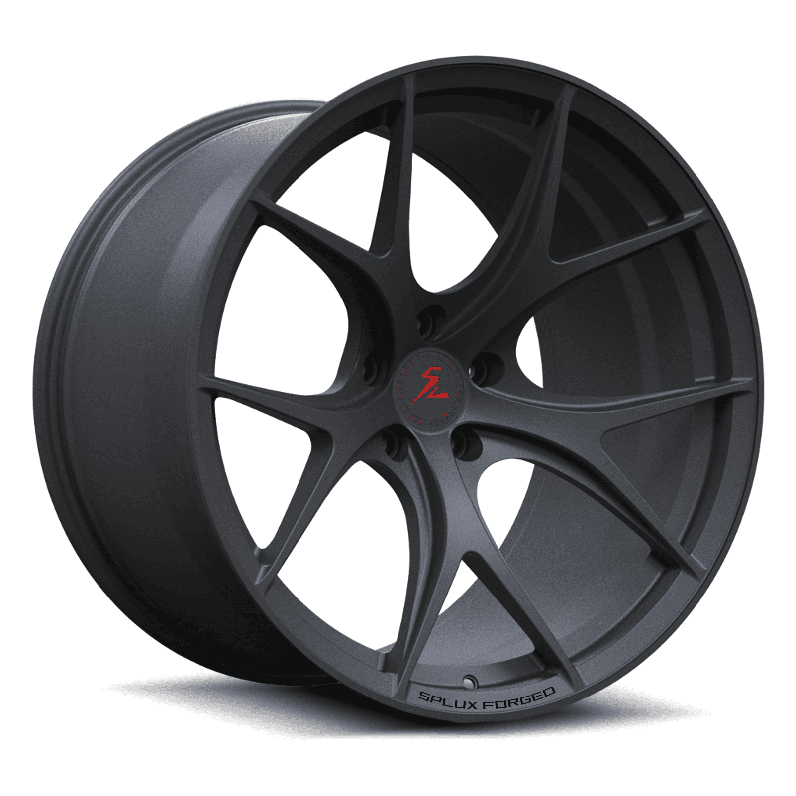SL-01 satin gray forged wheels for Corvette - custom lightweight alloys
