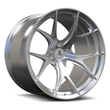 SL-01 silver forged wheels for Cadillac - super lightweight aftermarket rims