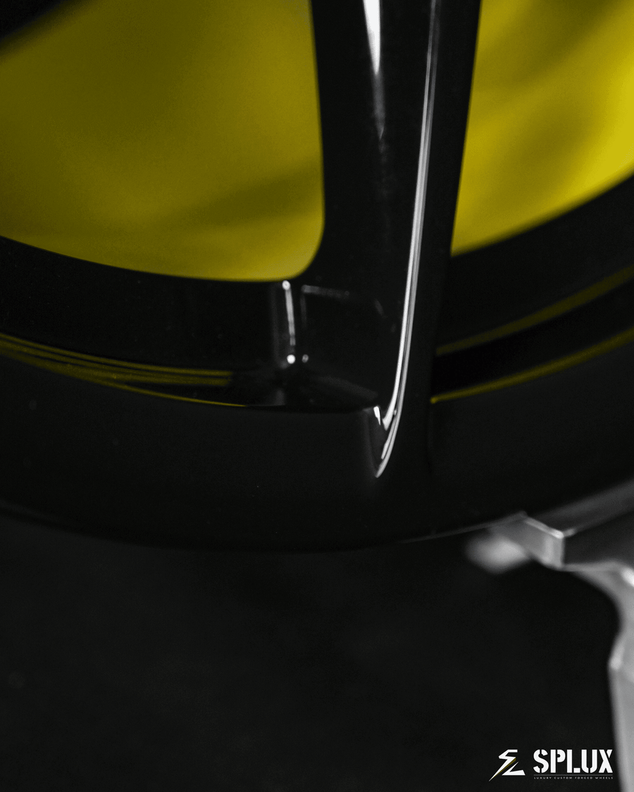 SL-01 2022-2026 Corvette C8 Z06/E-Ray Accelerate Yellow Ultra Lightweight Concave 20x10 21x13