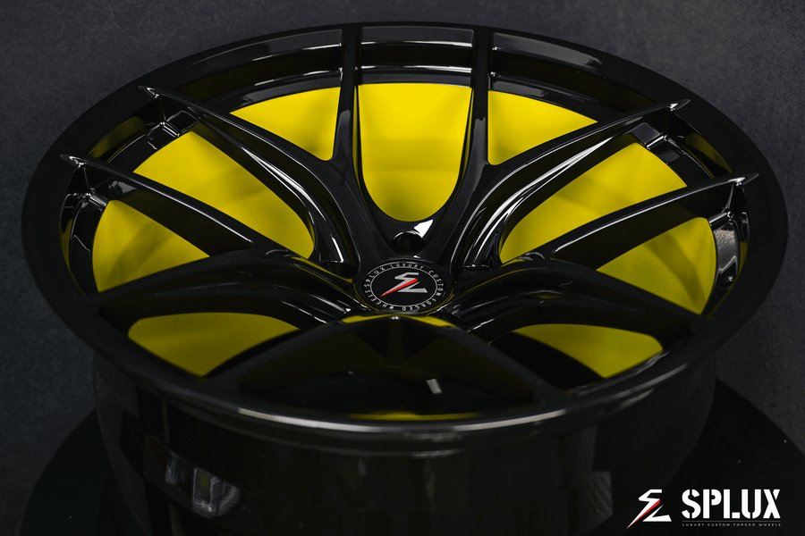 SL-01 2022-2026 Corvette C8 Z06/E-Ray Accelerate Yellow Ultra Lightweight Concave 20x10 21x13