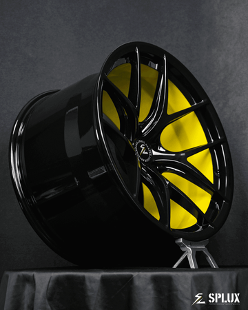 SL-01 2022-2025 Corvette C8 Z06/E-Ray Accelerate Yellow Ultra Lightweight Concave 20x10 21x13