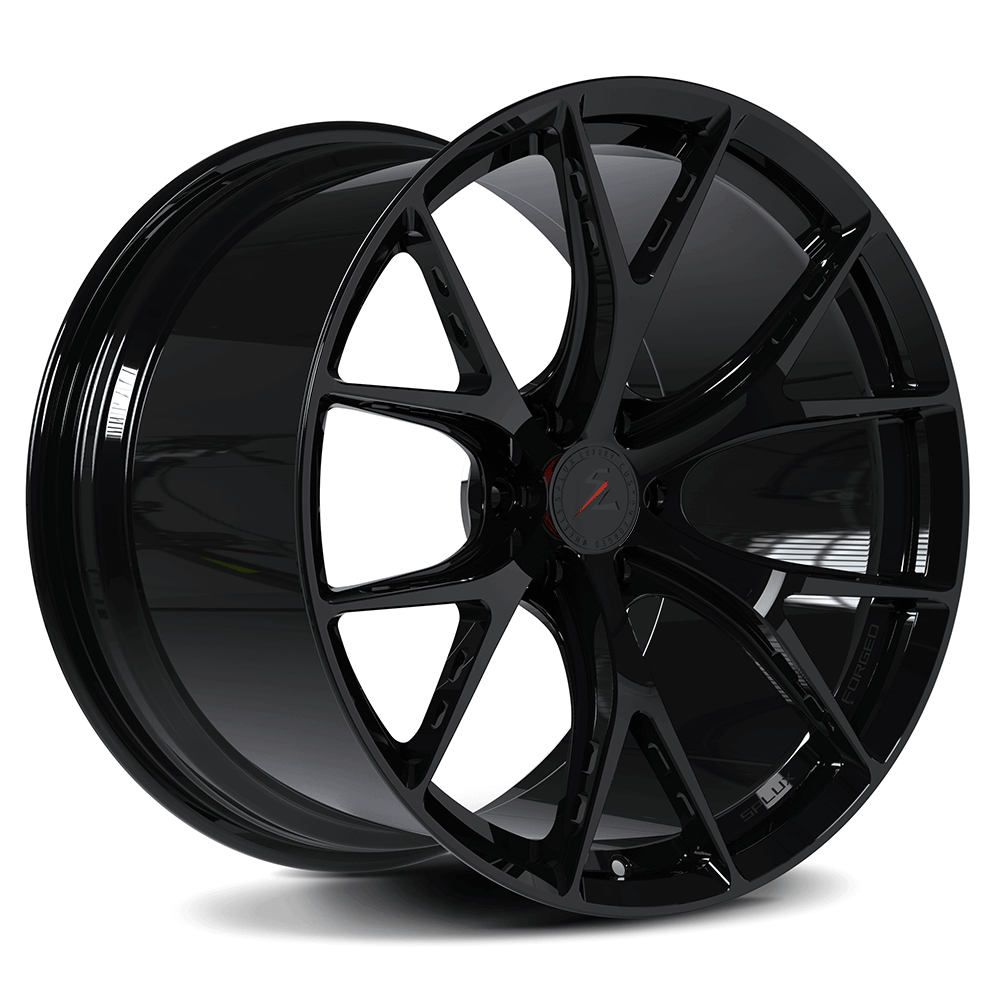 SL-03 gloss black forged wheels for Dodge Viper SRT10 - luxury aftermarket rims